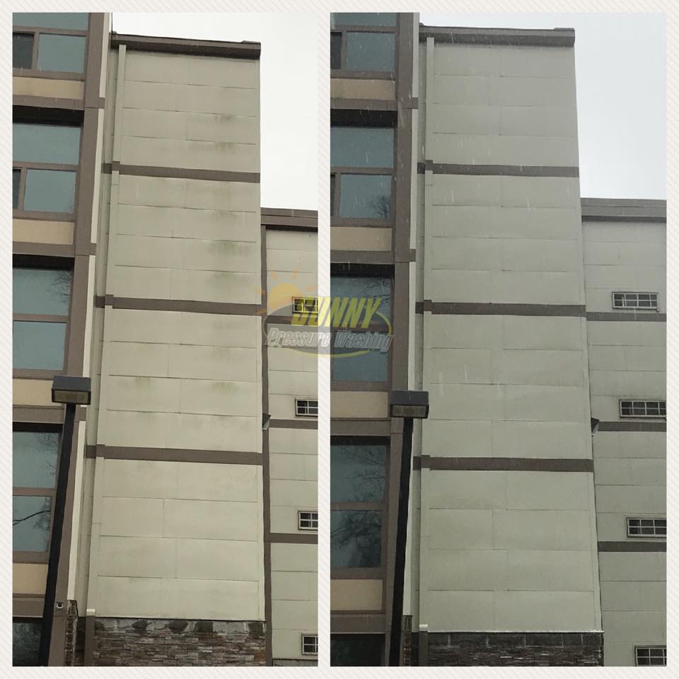 commercial soft washing